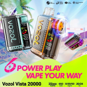 Eu Warehouse Vozol Vista 20000 Puffs Dual Mesh Coil Color Screen