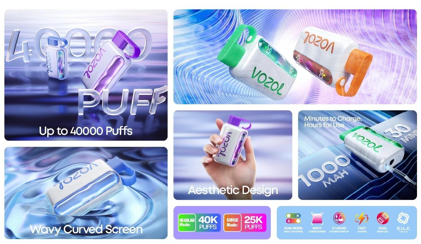 Wholesale Price: EU Warehouse Vozol Star 40000 Puffs 40K Disposable Vape - Image 7